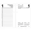 Calendars & Planners Refills|AT-A-GLANCE 2025 6" x 3.5" Daily Calendar Refill Pages, White (E717-50-25)