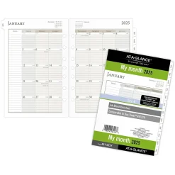 Calendars & Planners Refills|AT-A-GLANCE 2025 5.5