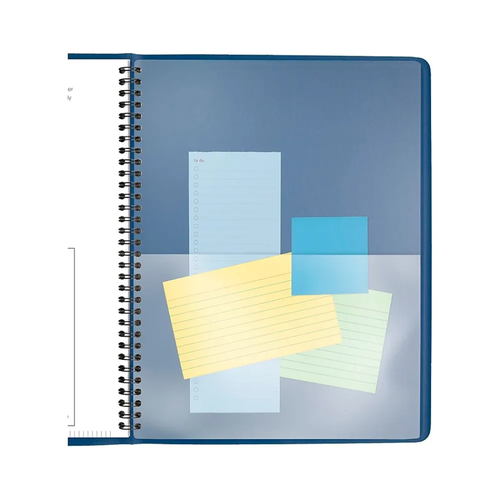 2025 Planners|AT-A-GLANCE 2025 8.25" x 11" Weekly Appointment Book, Faux Leather Cover, Blue (70-940-20-25)