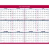 2025 Calendars|AT-A-GLANCE 2025 16" x 12" Yearly Wet-Erase Wall Calendar, Reversible, White/Red (PM330B-28-25)