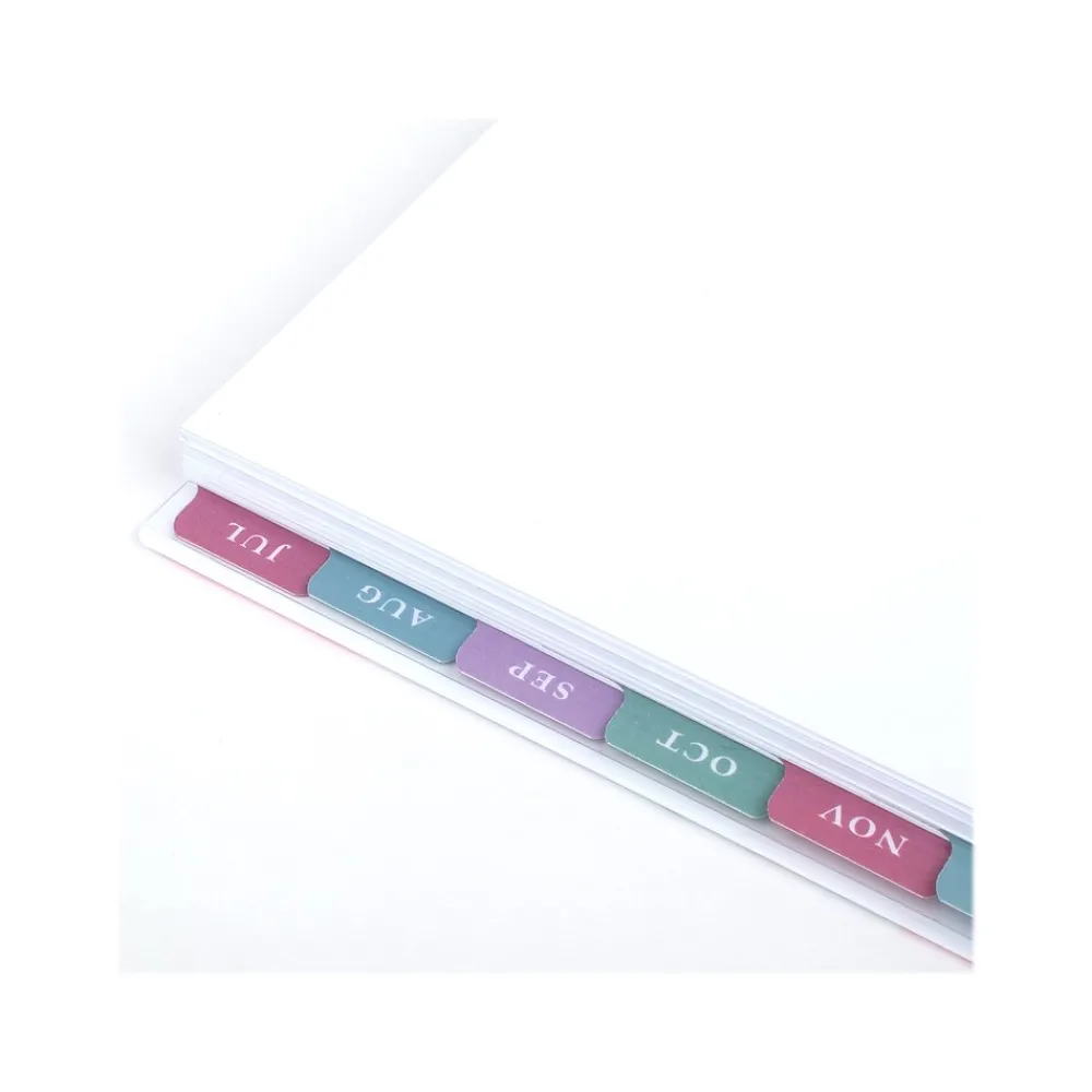 Academic Planners|AT-A-GLANCE 2024-2025 BADGE Floral 8.5" x 11" Academic Weekly & Monthly Planner, Plastic Cover, Multicolor (1710F-905A-25)