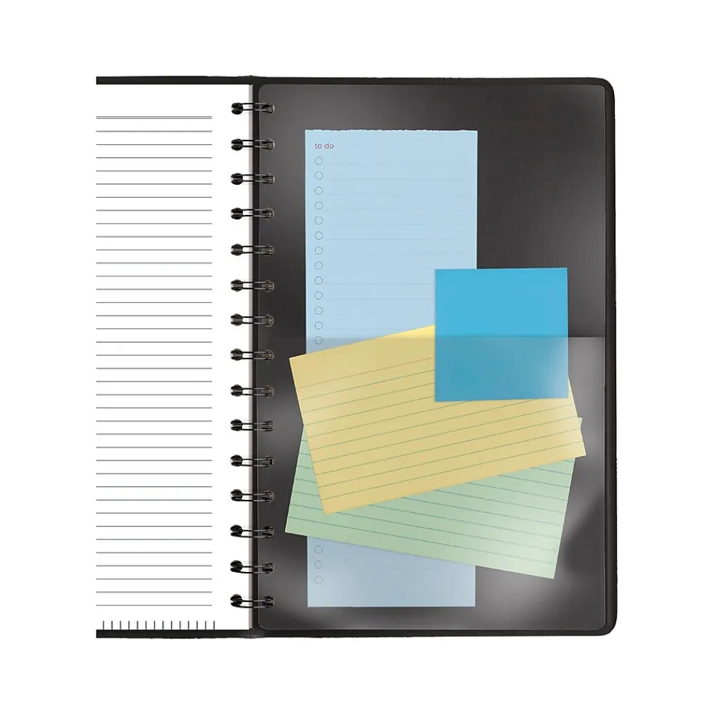 2025 Planners|AT-A-GLANCE 2025 24-Hour 5" x 8" Daily Appointment Book Planner, Faux Leather Cover, Black (70-203-05-25)