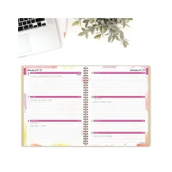 2025 Planners|AT-A-GLANCE 2025 Watercolors 8.5" x 11" Weekly & Monthly Planner, Paper Cover, Multicolor (791-905G-25)