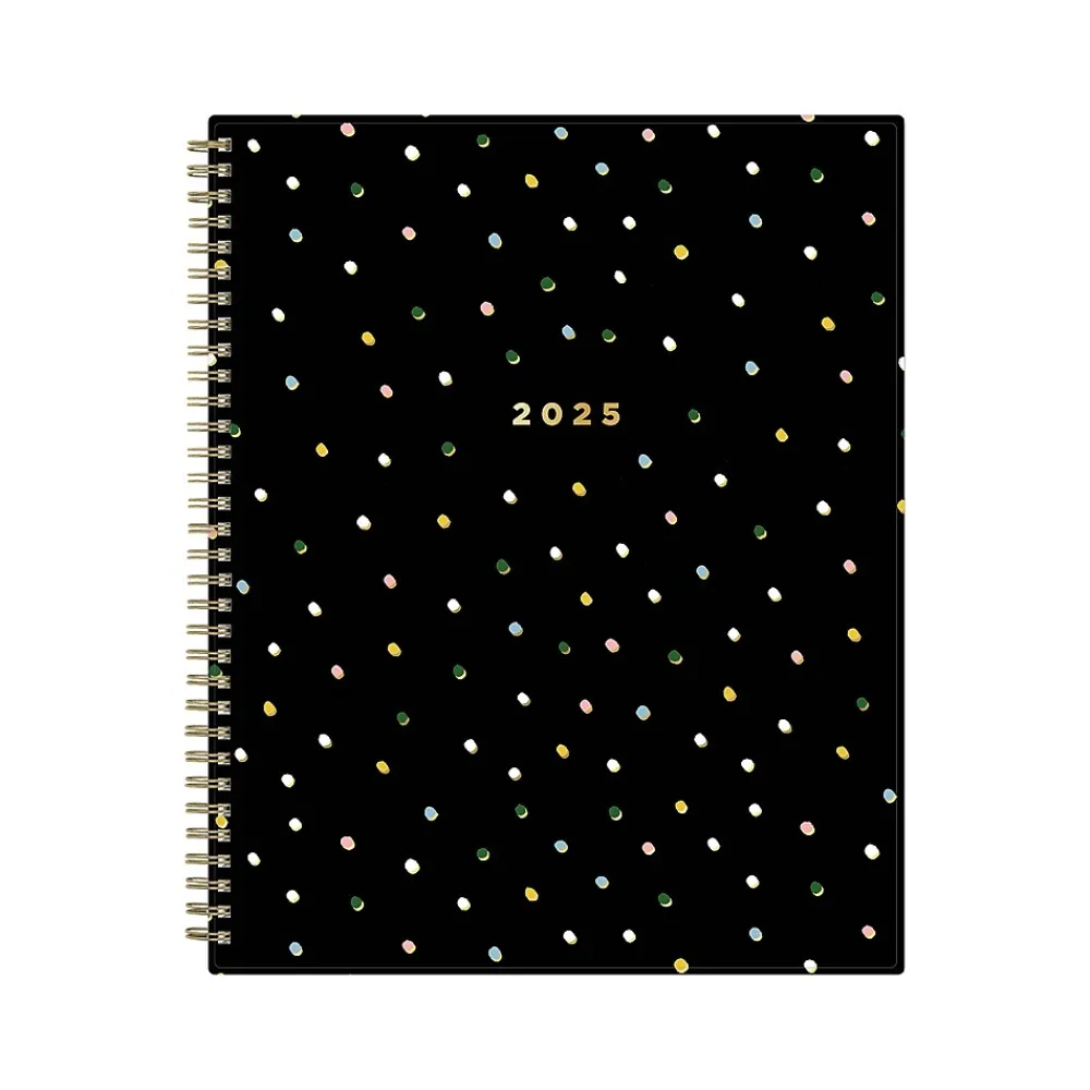 2025 Planners|Blue Sky 2025 Ashley G Small Dots 8.5" x 11" Weekly & Monthly Planner, Plastic Cover, Multicolor (148247)