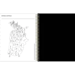 2025 Planners|Blue Sky 2025 Baccara Dark 8.5