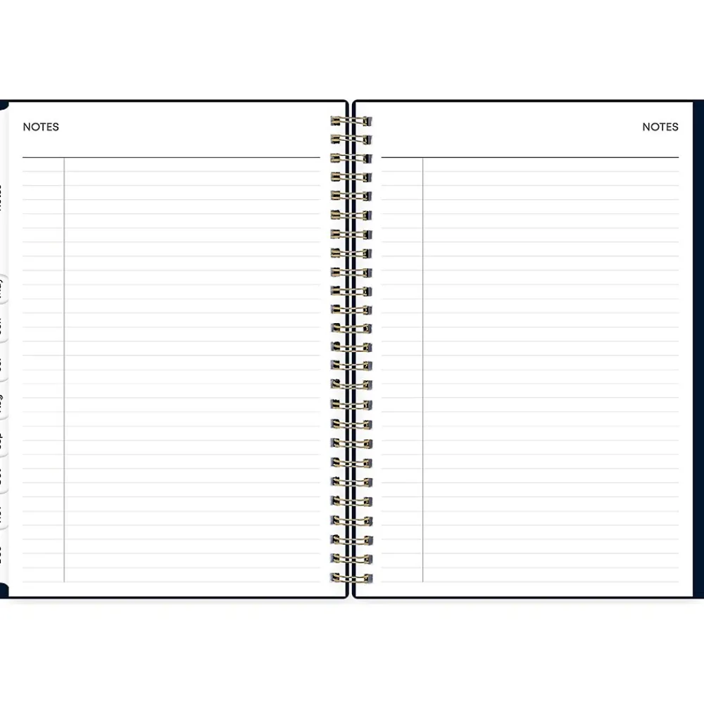 2025 Planners|Blue Sky 2025 Cheeyna 5.88" x 8.63" Weekly & Monthly Planner, Plastic Cover, Navy (147948)