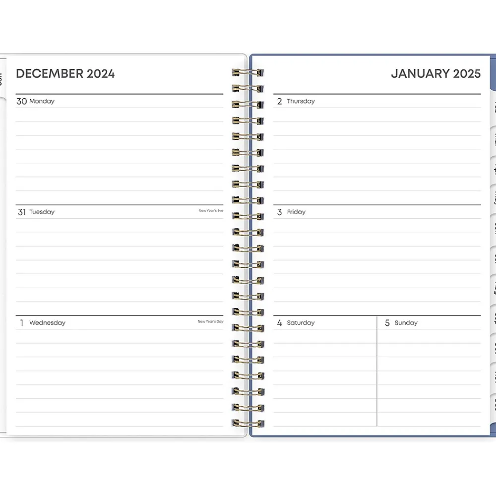 2025 Planners|Blue Sky 2025 Cocorrina 5" x 8" Weekly & Monthly Planner, Plastic Cover, Multicolor (143694-25)