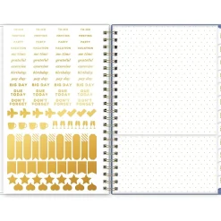 Academic Planners|Blue Sky 2024-2025 Day Designer Climbing Floral Blush 5