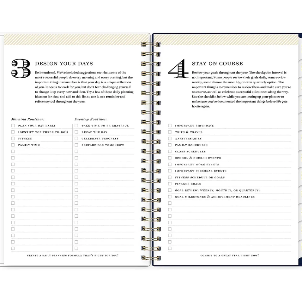 2025 Planners|Blue Sky 2025 Day Designer Meadow 5" x 8" Weekly & Monthly Planner, Plastic Cover, Multicolor (147224-25)