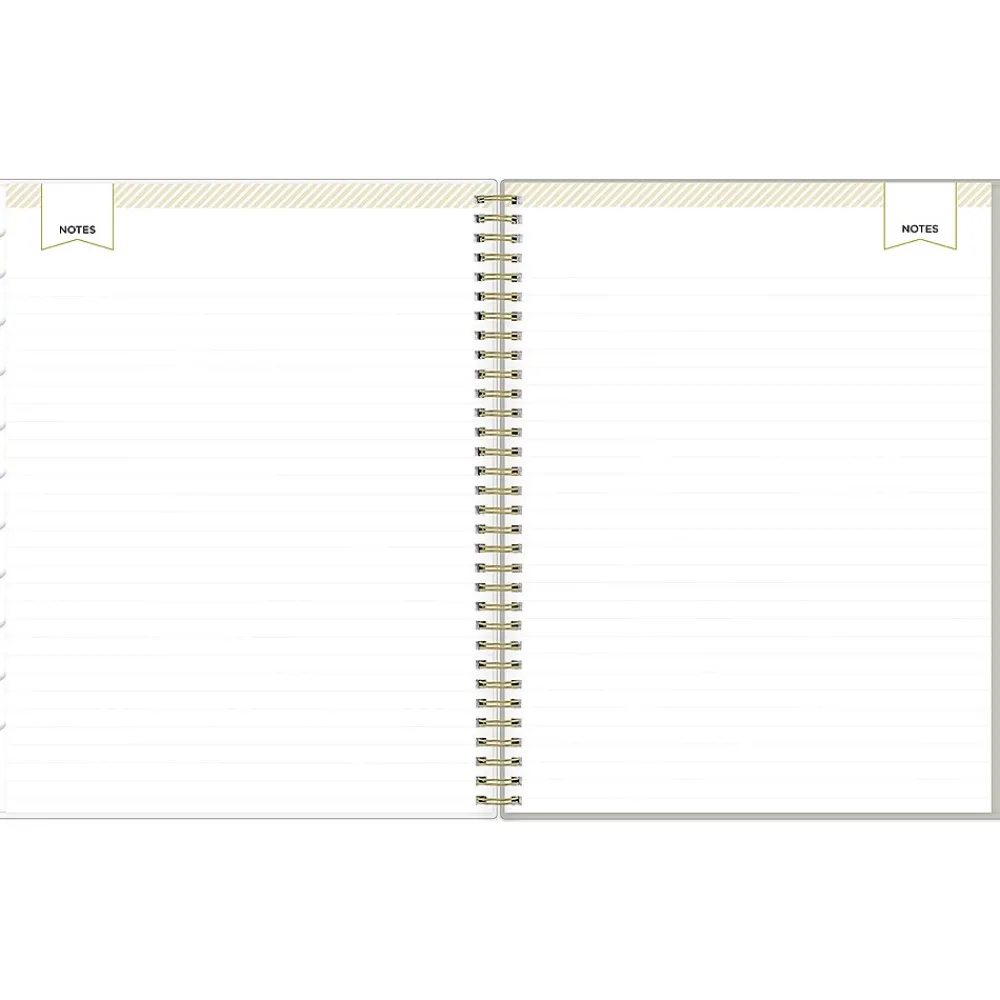 2025 Planners|Blue Sky 2025 Day Designer Tess 8.5" x 11" Weekly Planner, Plastic Cover, Tan/Off-White (148144)