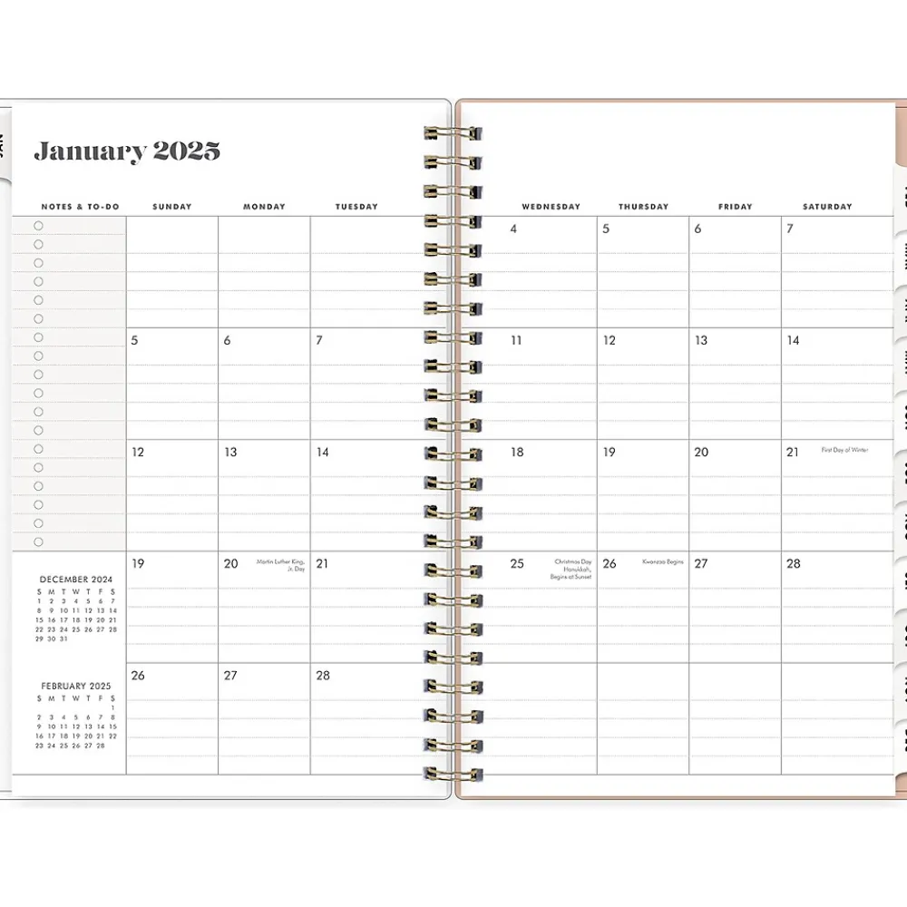 2025 Planners|Blue Sky 2025 Day Designer The Everygirl Botanica 5" x 8" Weekly & Monthly Planner, Plastic Cover, Multicolor (148271)