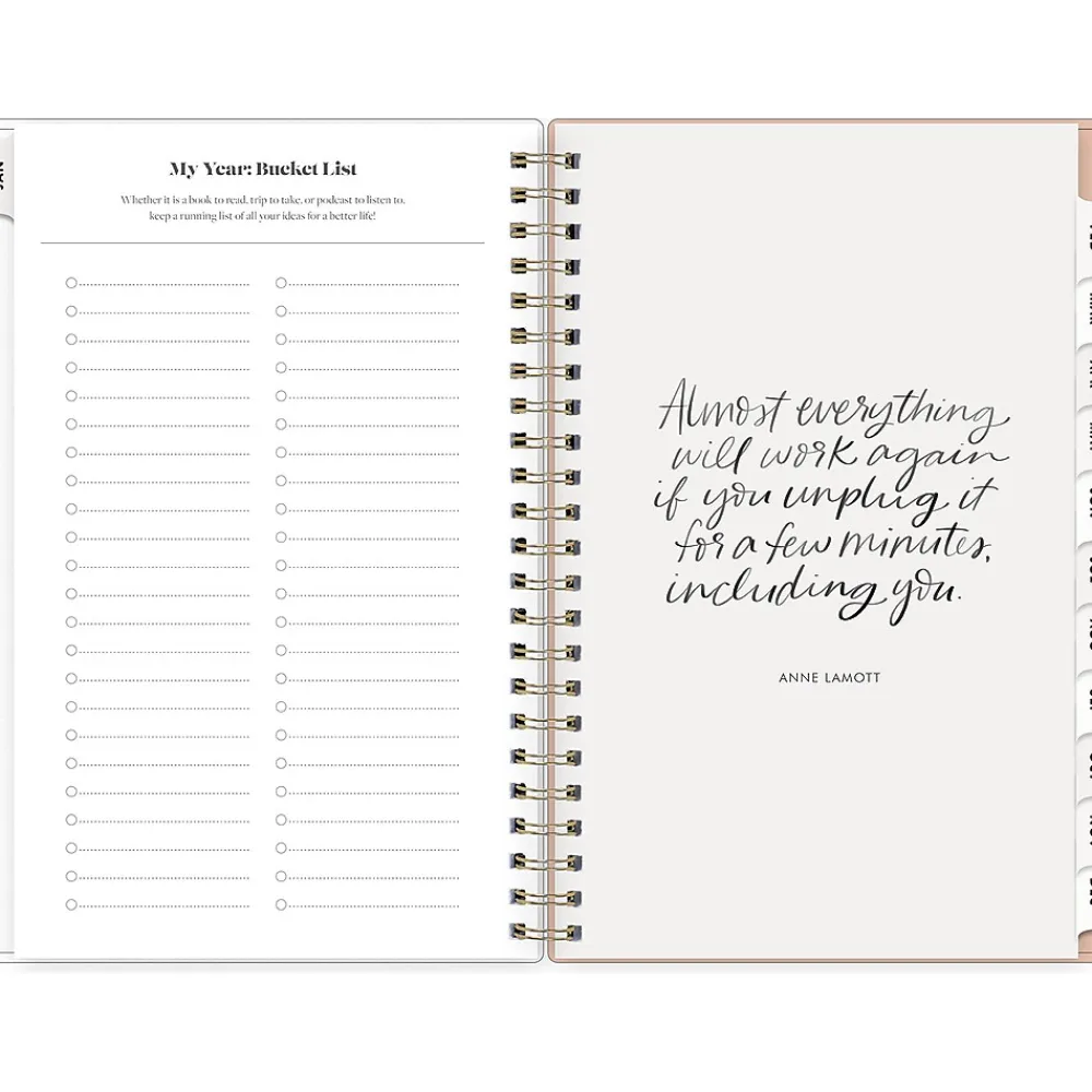2025 Planners|Blue Sky 2025 Day Designer The Everygirl Botanica 5" x 8" Weekly & Monthly Planner, Plastic Cover, Multicolor (148271)
