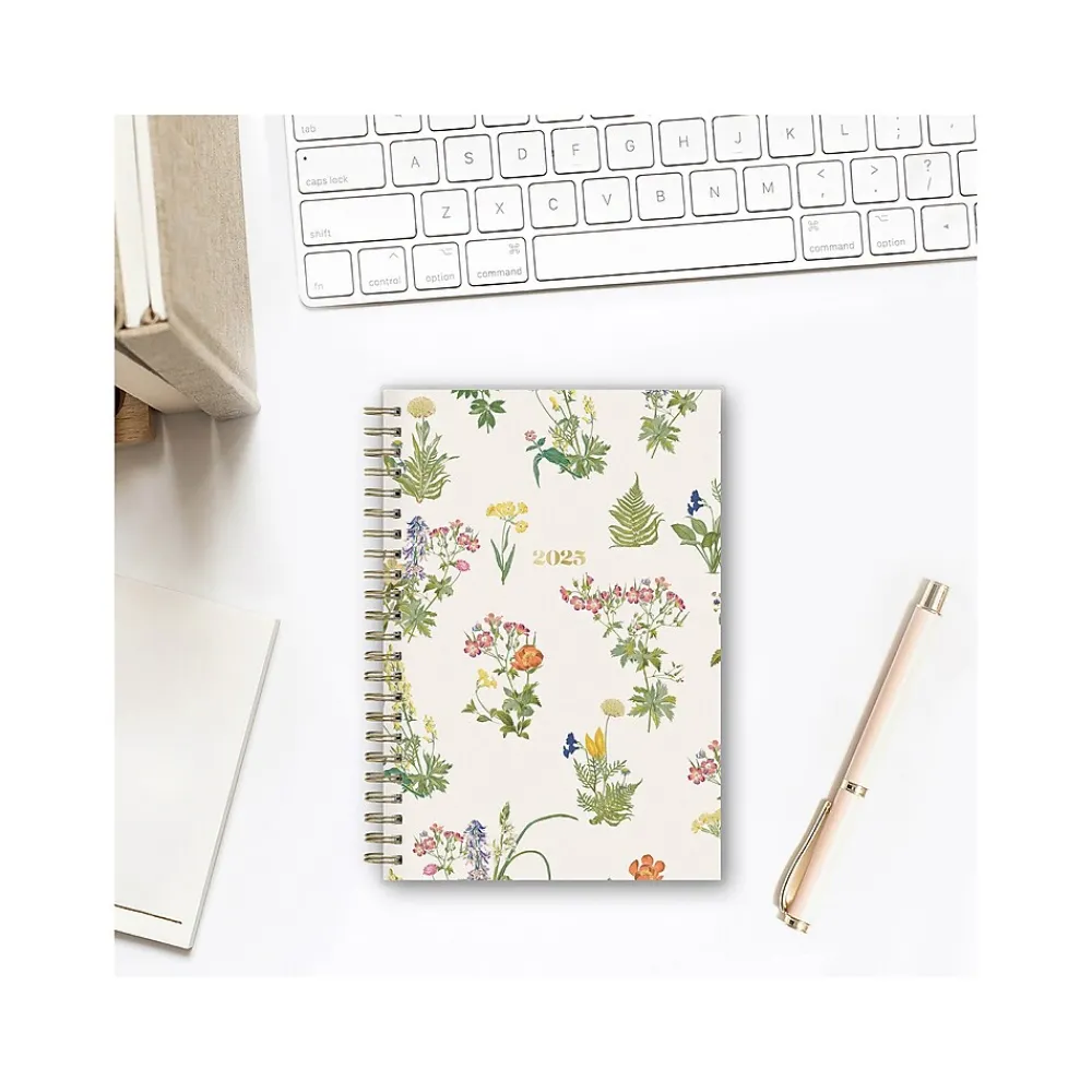 2025 Planners|Blue Sky 2025 Day Designer The Everygirl Botanica 5" x 8" Weekly & Monthly Planner, Plastic Cover, Multicolor (148271)