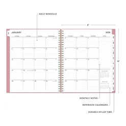 2025 Planners|Blue Sky 2025 Dusty Rose 8