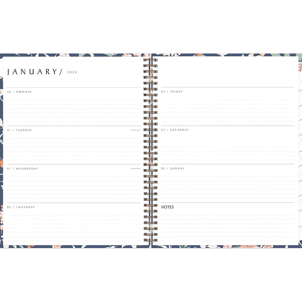 2025 Planners|Blue Sky 2025 Green Earth Effie 8.5" x 11" Weekly & Monthly Planner, Paperboard Cover, Multicolor (138325-25)