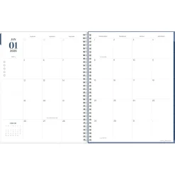 2025 Planners|Blue Sky 2025 inkWELL Press Twilight Blooms 8.5