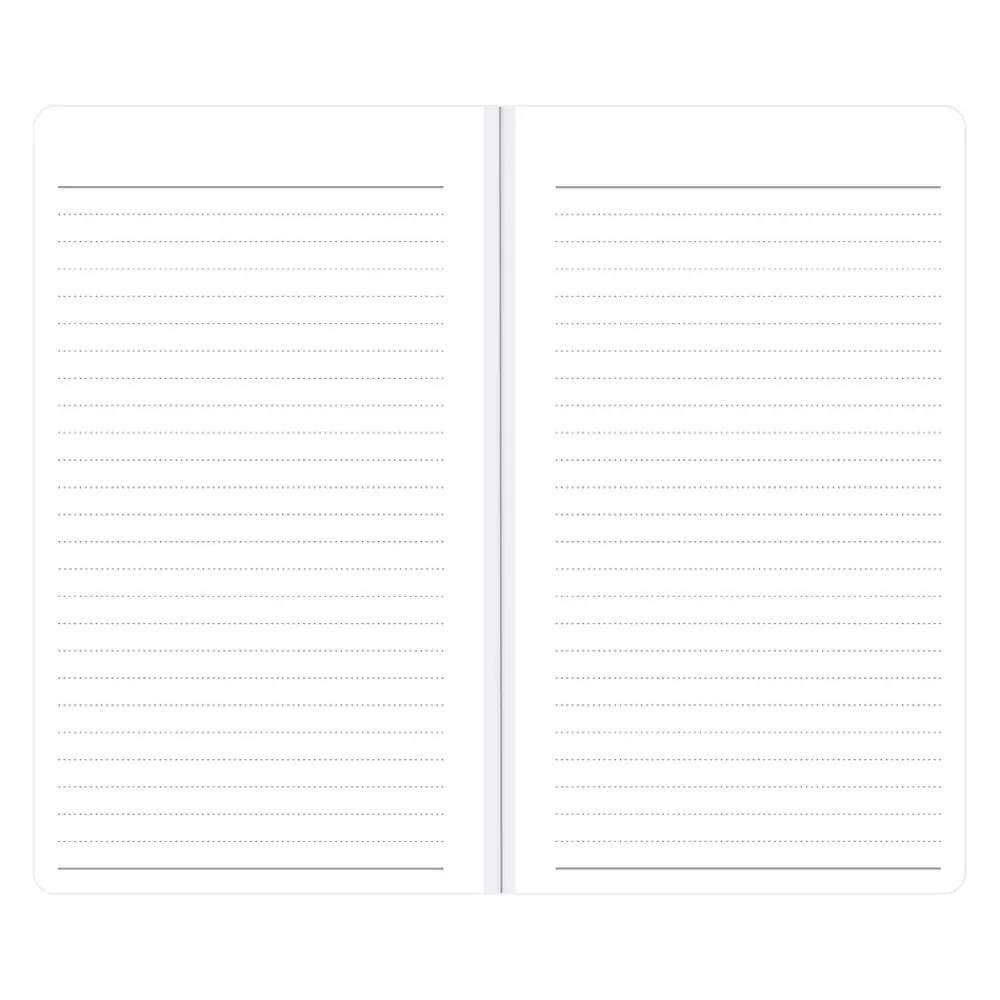 Academic Planners|Blue Sky 2024-2026 Ivory Paper Co Daviana 3.63" x 6.13" Academic Monthly Planner, Cream/Blue (146890)
