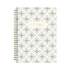 Academic Planners|Blue Sky 2024-2025 Ivory Paper Co Davina 5.87" x 8.6" Academic Weekly & Monthly Planner, Plastic Cover, Cream/Blue (146882)