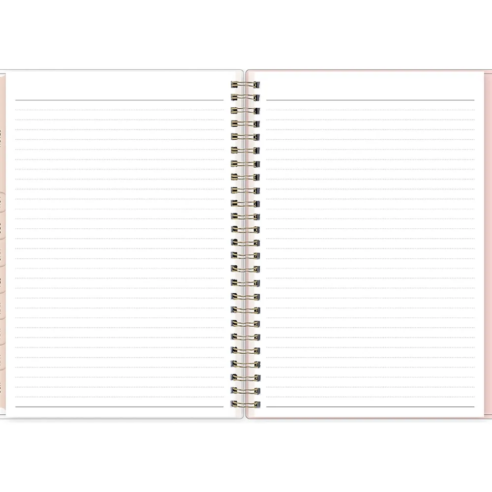 Academic Planners|Blue Sky 2024-2025 Ivory Paper Co Sammi 5.88" x 8.63" Academic Weekly & Monthly Planner, Plastic Cover, Multicolor (146884)