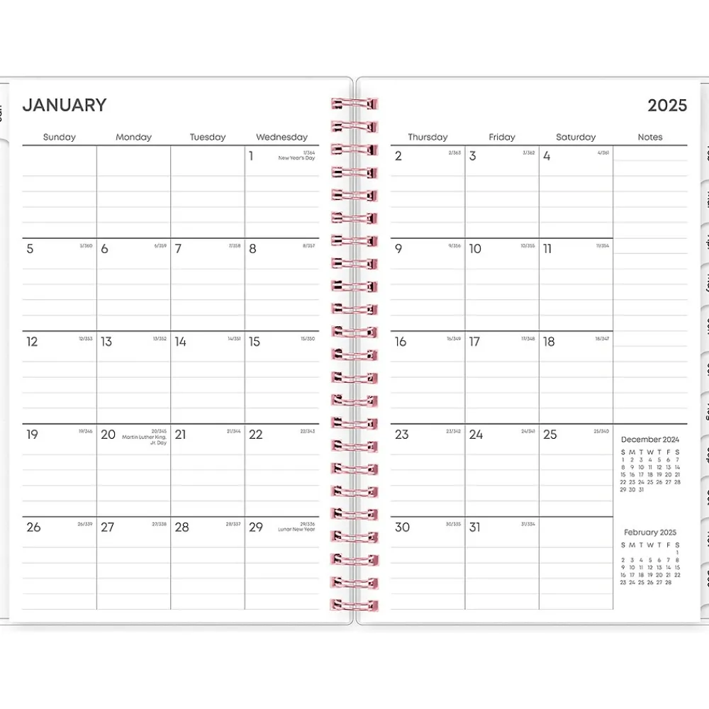 2025 Planners|Blue Sky 2025 Joselyn 5" x 8" Weekly & Monthly Planner, Plastic Cover, Multicolor (110396-25)