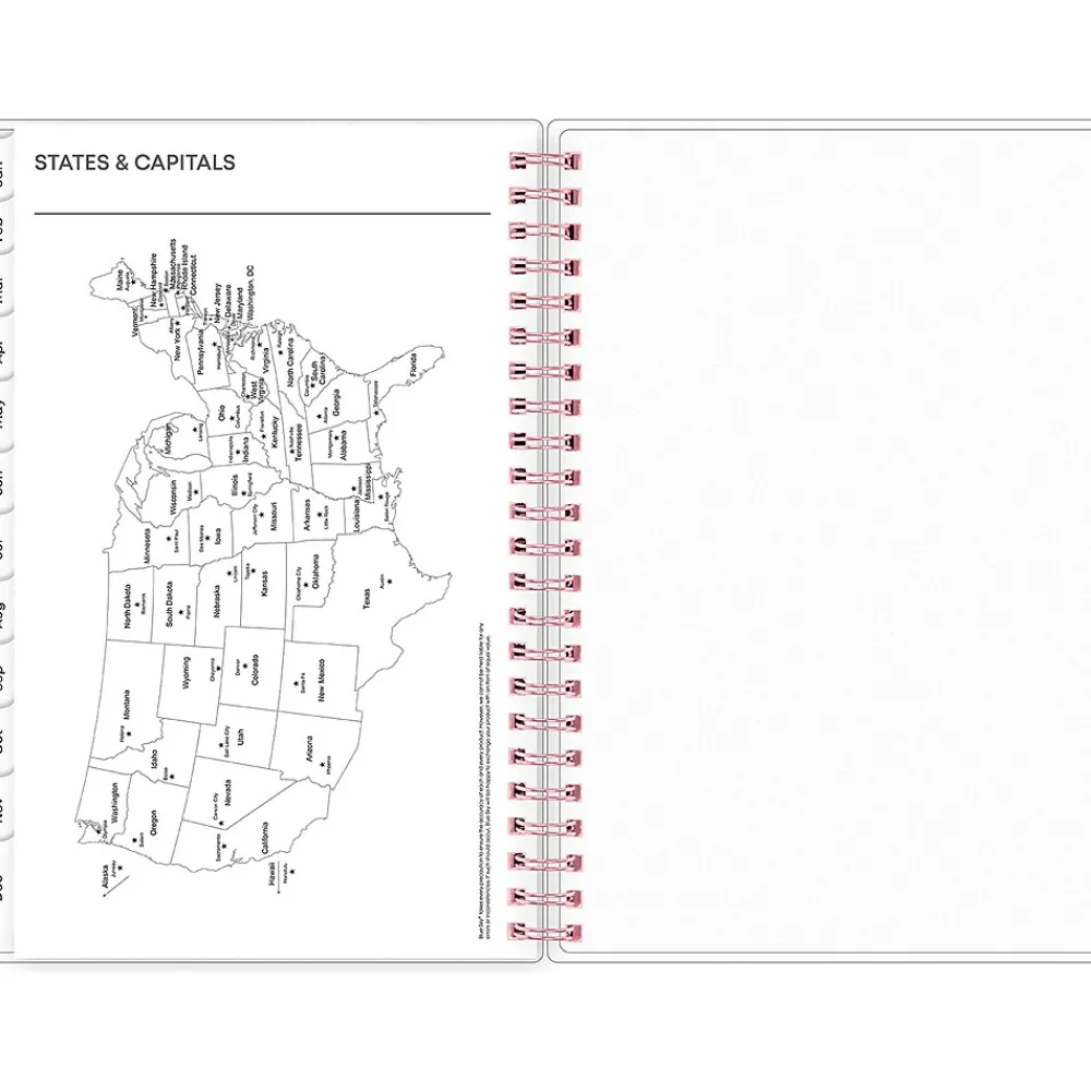 2025 Planners|Blue Sky 2025 Joselyn 5" x 8" Weekly & Monthly Planner, Plastic Cover, Multicolor (110396-25)