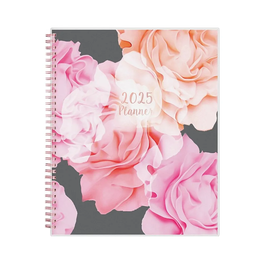 2025 Planners|Blue Sky 2025 Joselyn 8.5" x 11" Weekly & Monthly Planner, Plastic Cover, Multicolor (110394-25)