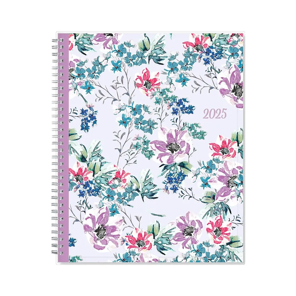 2025 Planners|Blue Sky 2025 Laila 8.5" x 11" Weekly & Monthly Planner, Plastic Cover, Multicolor (137273-25)