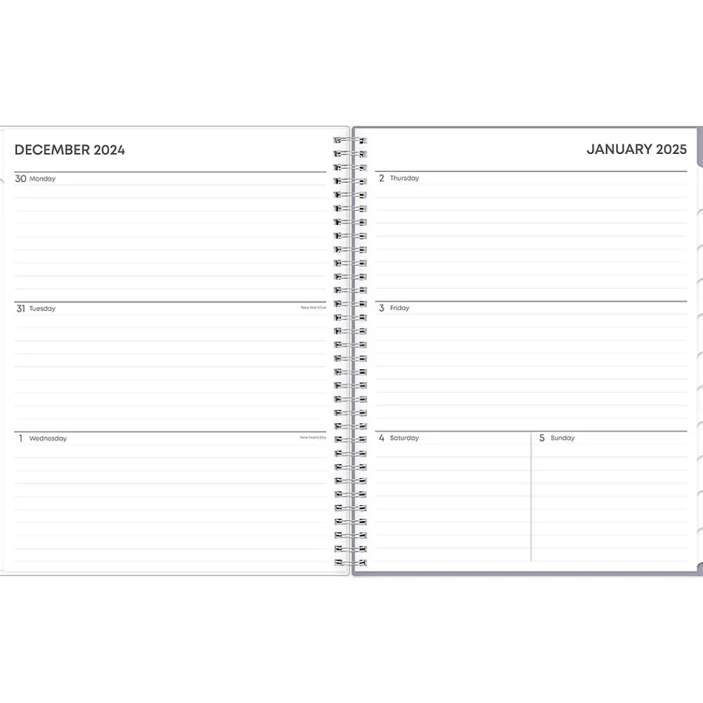 2025 Planners|Blue Sky 2025 Laila 8.5" x 11" Weekly & Monthly Planner, Plastic Cover, Multicolor (137273-25)