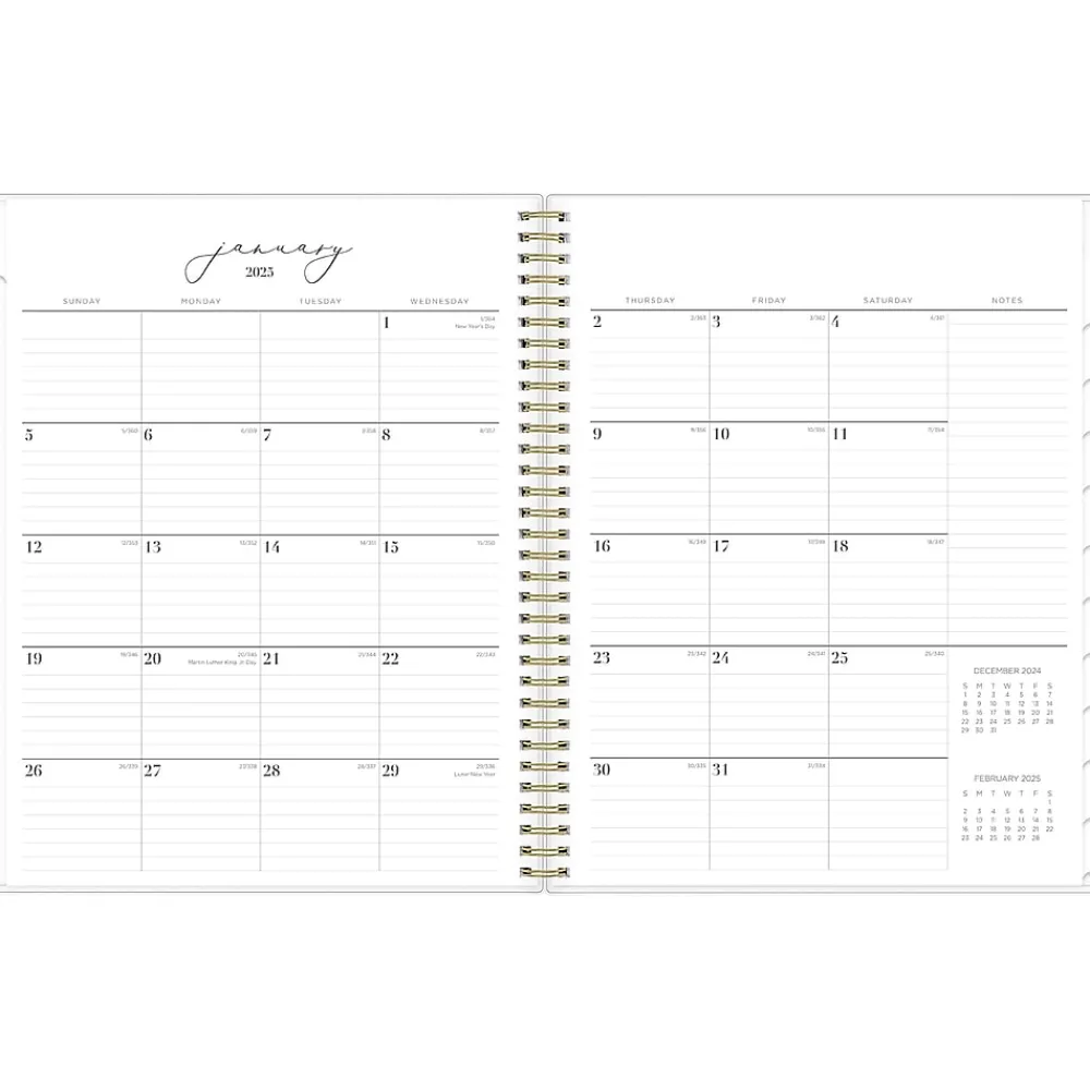 2025 Planners|Blue Sky 2025 Life-Note It Leah 8.5" x 11" Weekly & Monthly Planner, Plastic Cover, Multicolor (139479-25)