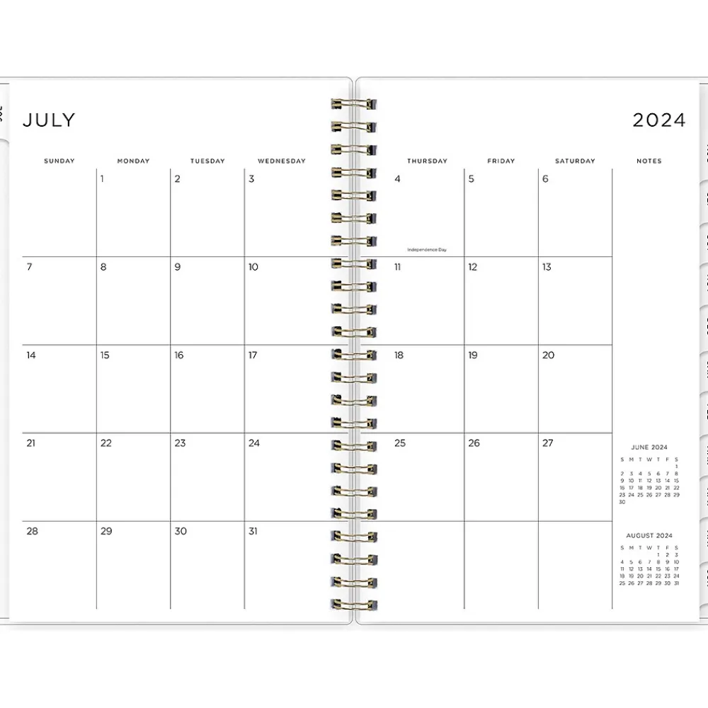 Academic Planners|Blue Sky 2024-2025 Multicolor Smoke 5" x 8" Academic Weekly & Monthly Planner (133682-A25)