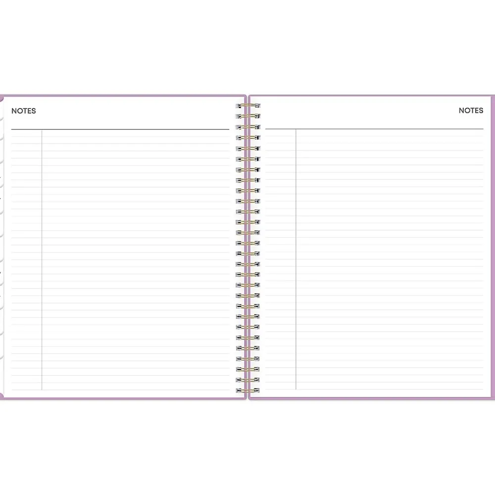 2025 Planners|Blue Sky 2025 Orchid 8" x 10" Monthly Planner, Plastic Cover, Purple (147941)