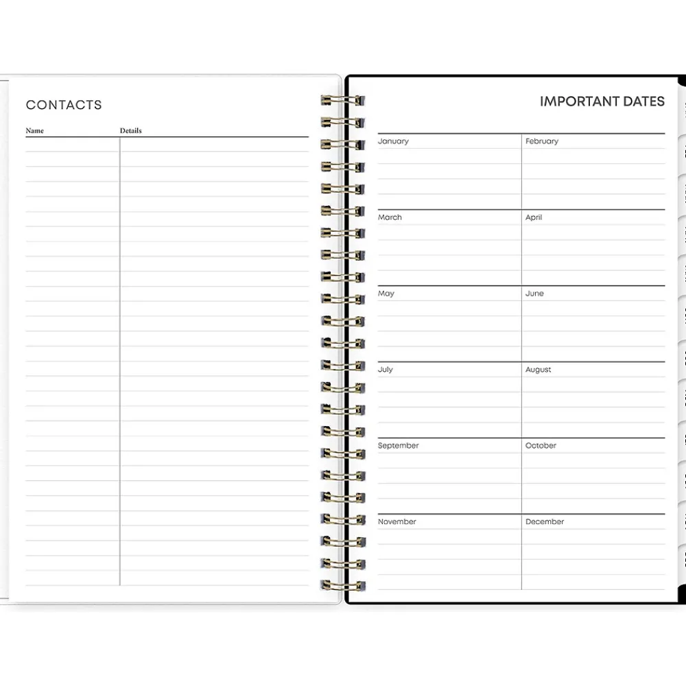 2025 Planners|Blue Sky 2025 Petiti 5" x 8" Weekly & Monthly Planner, Plastic Cover, Multicolor (152243)
