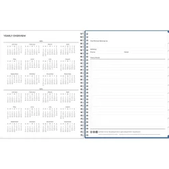 2025 Planners|Blue Sky 2025 Savoy Cool 8.5