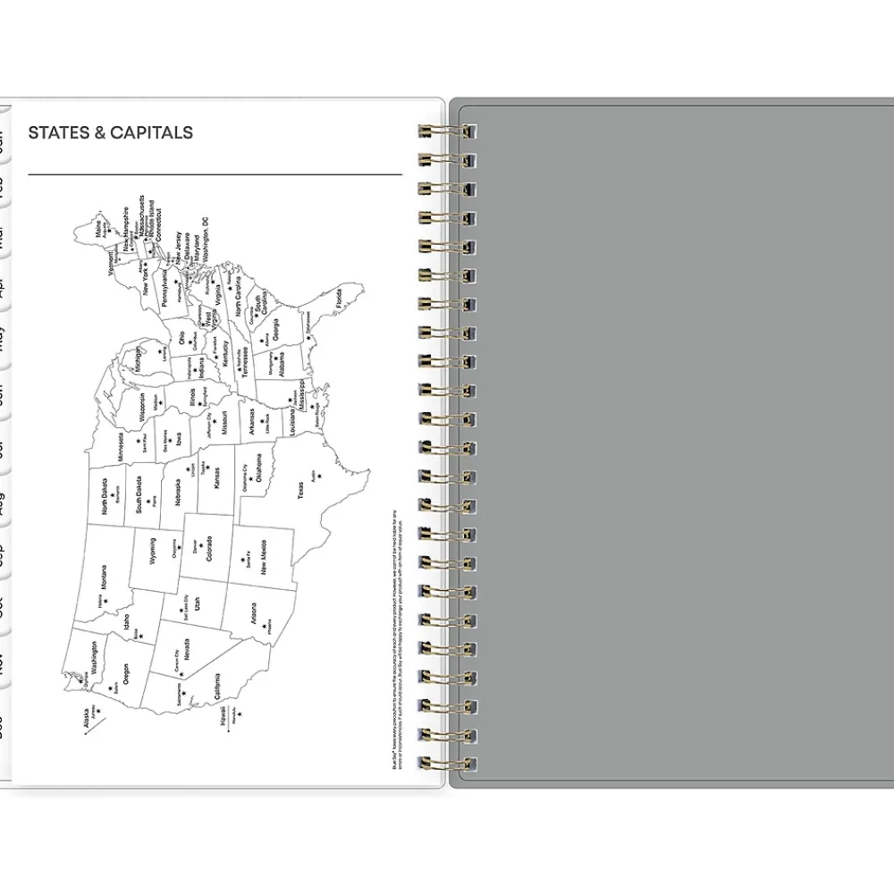 2025 Planners|Blue Sky 2025 Sophie 5" x 8" Weekly & Monthly Planner, Plastic Cover, Multicolor (140088-25)