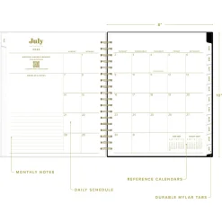 Academic Planners|Blue Sky 2024-2025 The House That Lars Built Wavy Black Frame 8
