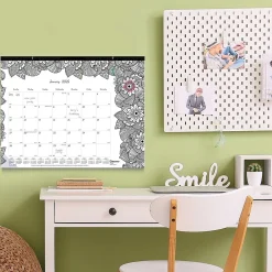 2025 Calendars|Blueline 2025 DoodlePlan Botanica 22