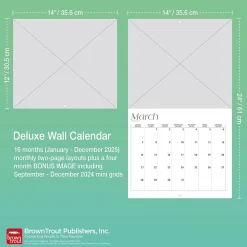 2025 Calendars|BrownTrout 2025 American Muscle Cars 7