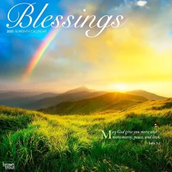 2025 Calendars|BrownTrout 2025 Blessings 12" x 12" Monthly Wall Calendar (9781975476656)