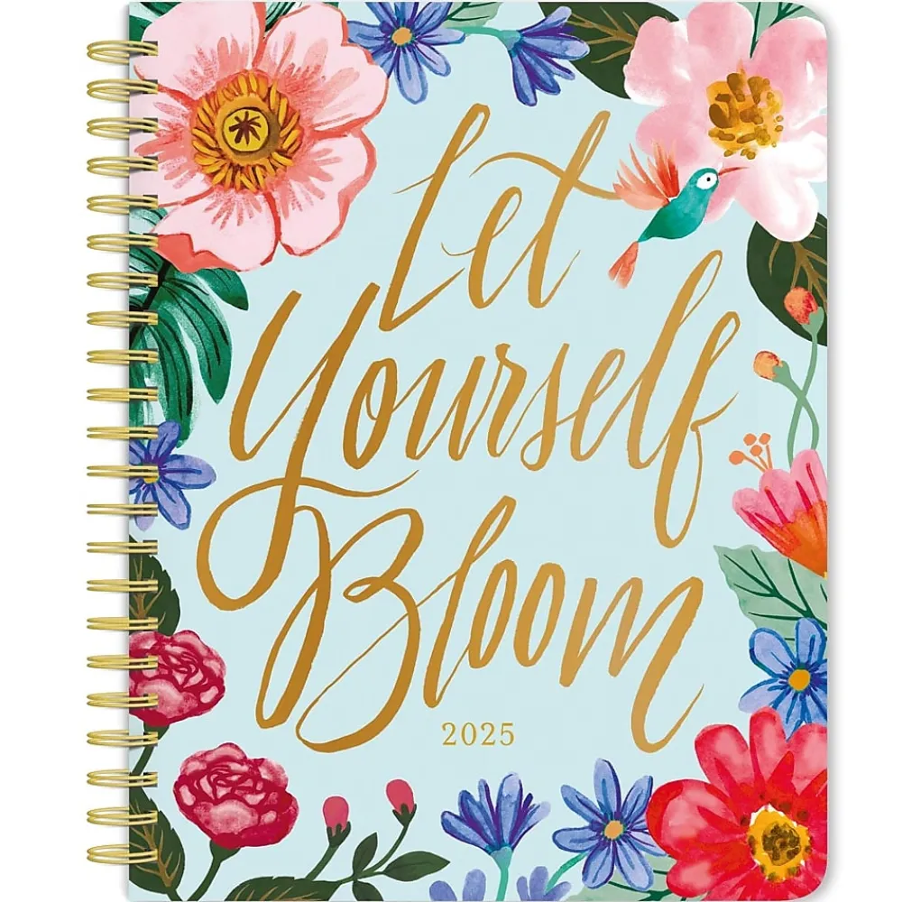 2025 Planners|BrownTrout 2025 Bonnie Marcus 6" x 7.75" Weekly Desk Planner, Paper Cover, Multicolored (9781975479435)