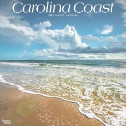 2025 Calendars|BrownTrout 2025 Carolina Coast 12" x 12" Monthly Wall Calendar (9781975474591)