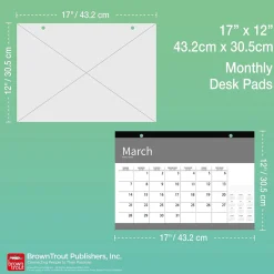2025 Calendars|BrownTrout 2025 House of Turnowsky 17