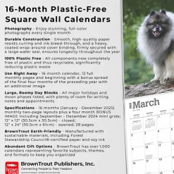 2025 Calendars|BrownTrout 2025 Keeshonden 12