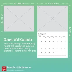 2025 Calendars|BrownTrout 2025 Kitchen 14