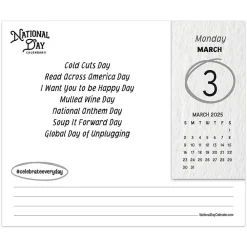 2025 Calendars|BrownTrout 2025 National Day 6