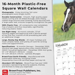 2025 Calendars|BrownTrout 2025 Quarter Horses 12