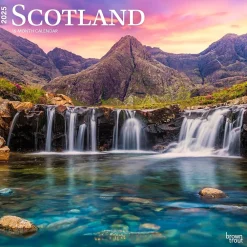 2025 Calendars|BrownTrout 2025 Scotland 12" x 12" Monthly Wall Calendar (9781975477691)
