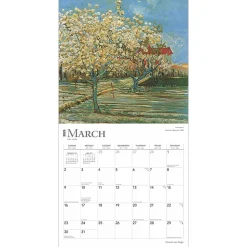 2025 Calendars|BrownTrout 2025 Vincent van Gogh 12