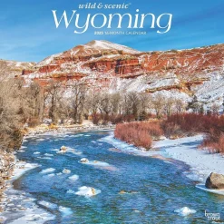 2025 Calendars|BrownTrout 2025 Wyoming Wild & Scenic 12" x 12" Monthly Wall Calendar (9781975475987)