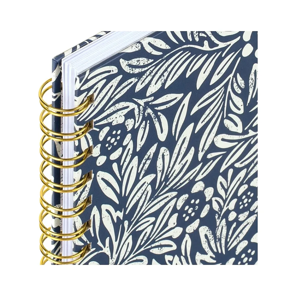 2025 Planners|Cambridge 2025 Blockprint 5.5" x 8.5" Weekly & Monthly Planner, Hardcover, Blue (1724-200-25)