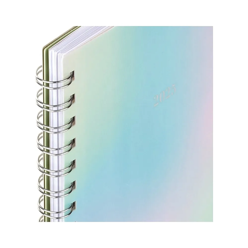 2025 Planners|Cambridge 2025 Ombre 5.5" x 8.5" Weekly & Monthly Planner, Poly Cover, Multicolor (1731-200-25)
